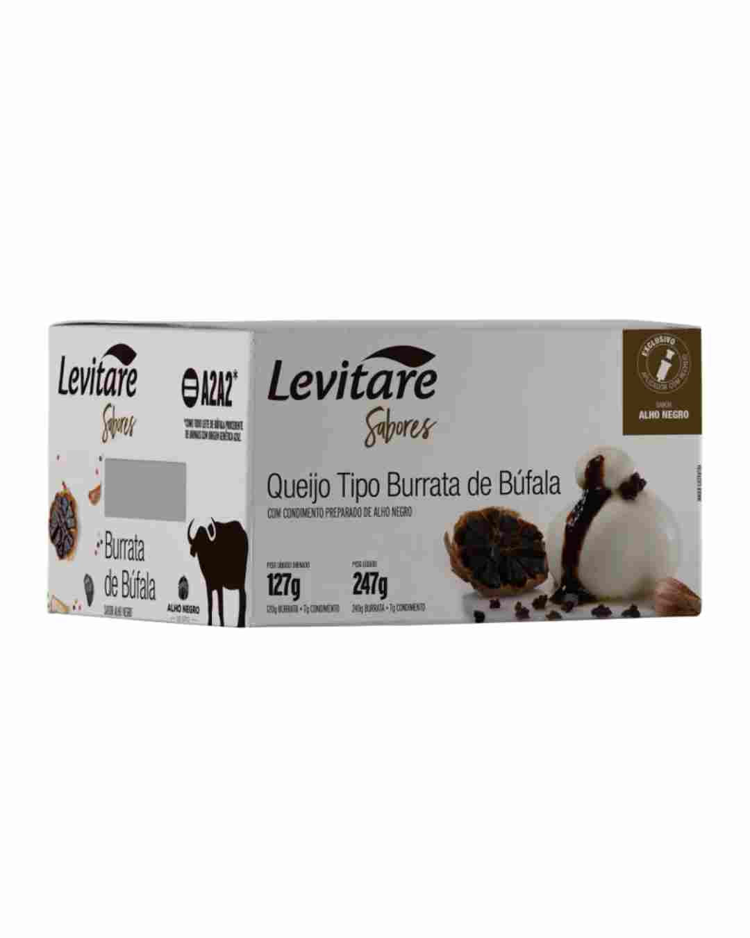 Burrata Levitare Alho Negro 127g